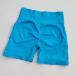 شورتک تک رنگ آبی