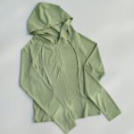 سویشرت تک رنگ سبز - Image 2