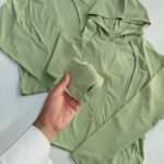 سویشرت تک رنگ سبز - Image 3