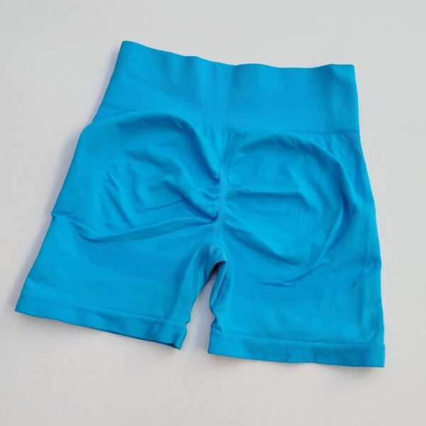 شورتک تک رنگ آبی
