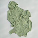 سویشرت تک رنگ سبز