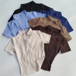 تیشرت زیپی تسنیا